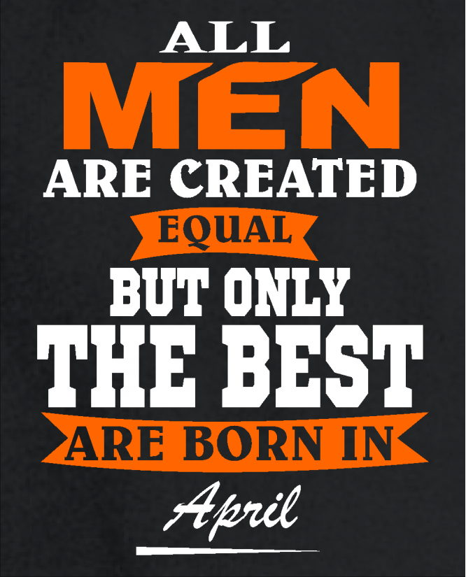 All men April
